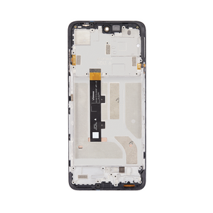 Motorola Edge 20 Lite-scherm en digitizer met frame Lagoon Green OEM