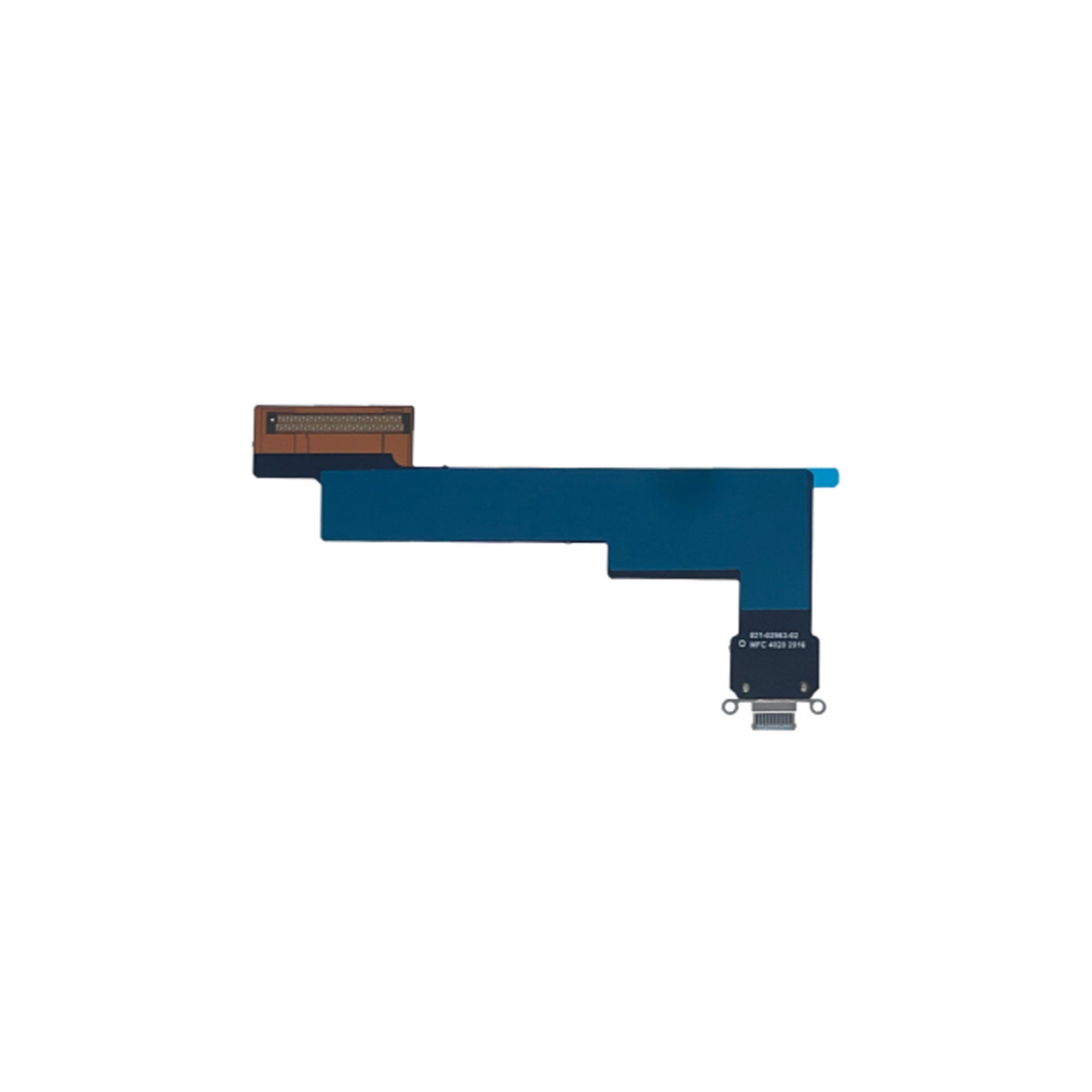 For Apple Air 4, Air 5 WiFi (2020, 2022) Systeemoplaadkabel Sky Blue Pulled