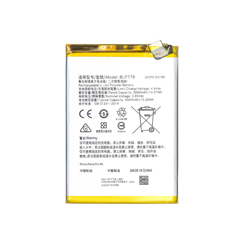 Oppo Reno4 Z 5G, Reno 4 Lite Batterij BLP779 OEM