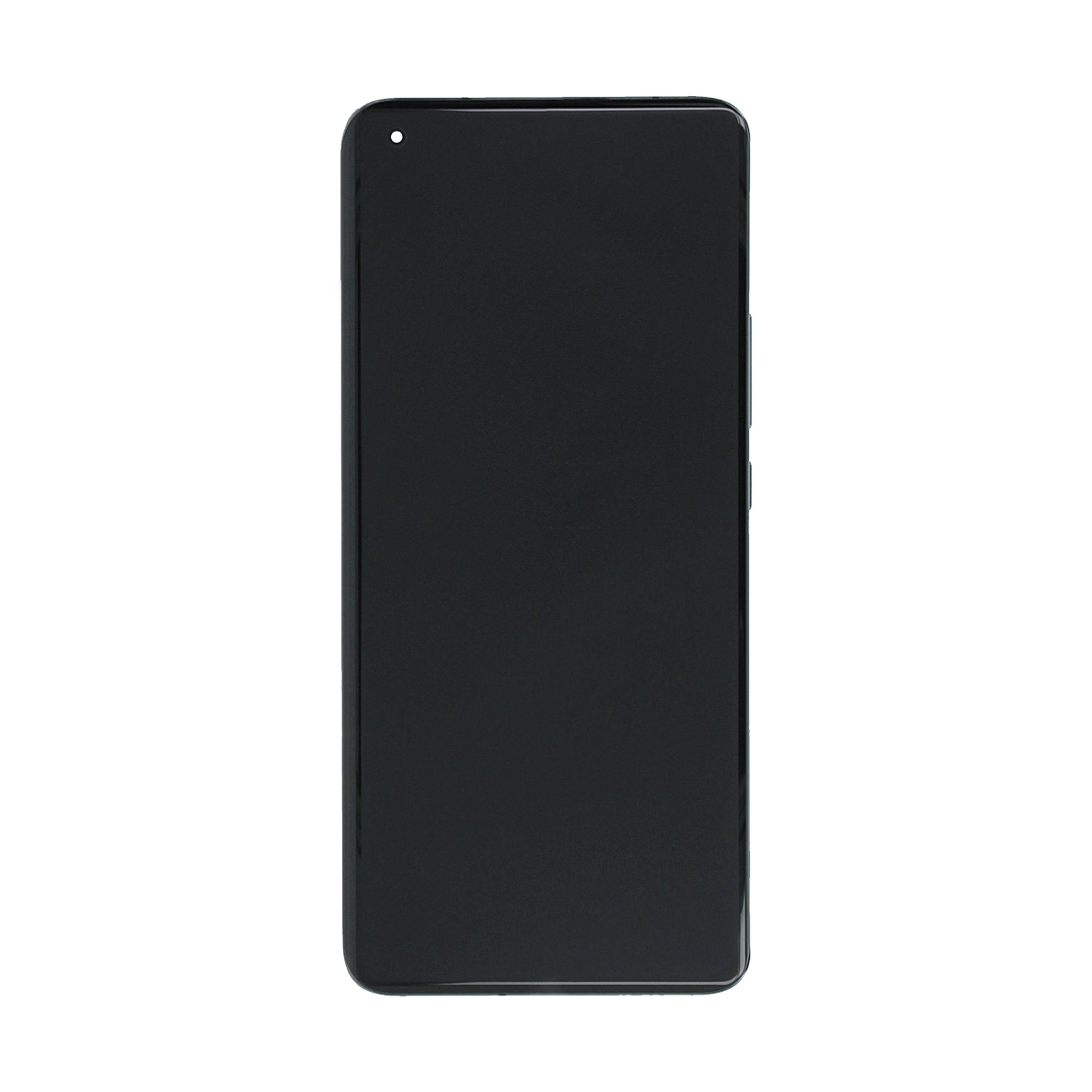 Xiaomi Mi 11 Ultra-scherm en digitizer met frame, keramisch zwart, OEM