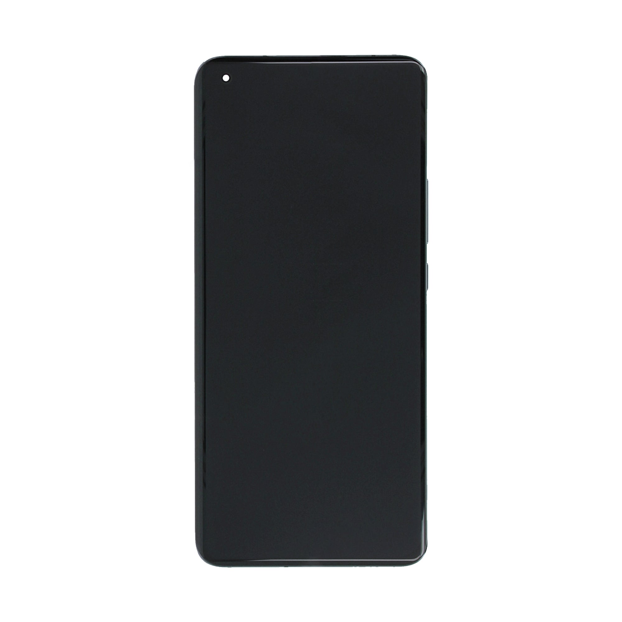 Xiaomi Mi 11 Ultra-scherm en digitizer met frame, keramisch zwart, OEM
