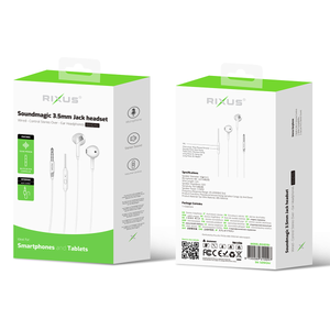Rixus RXHD19J Soundmagic 3,5mm Jack koptelefoon