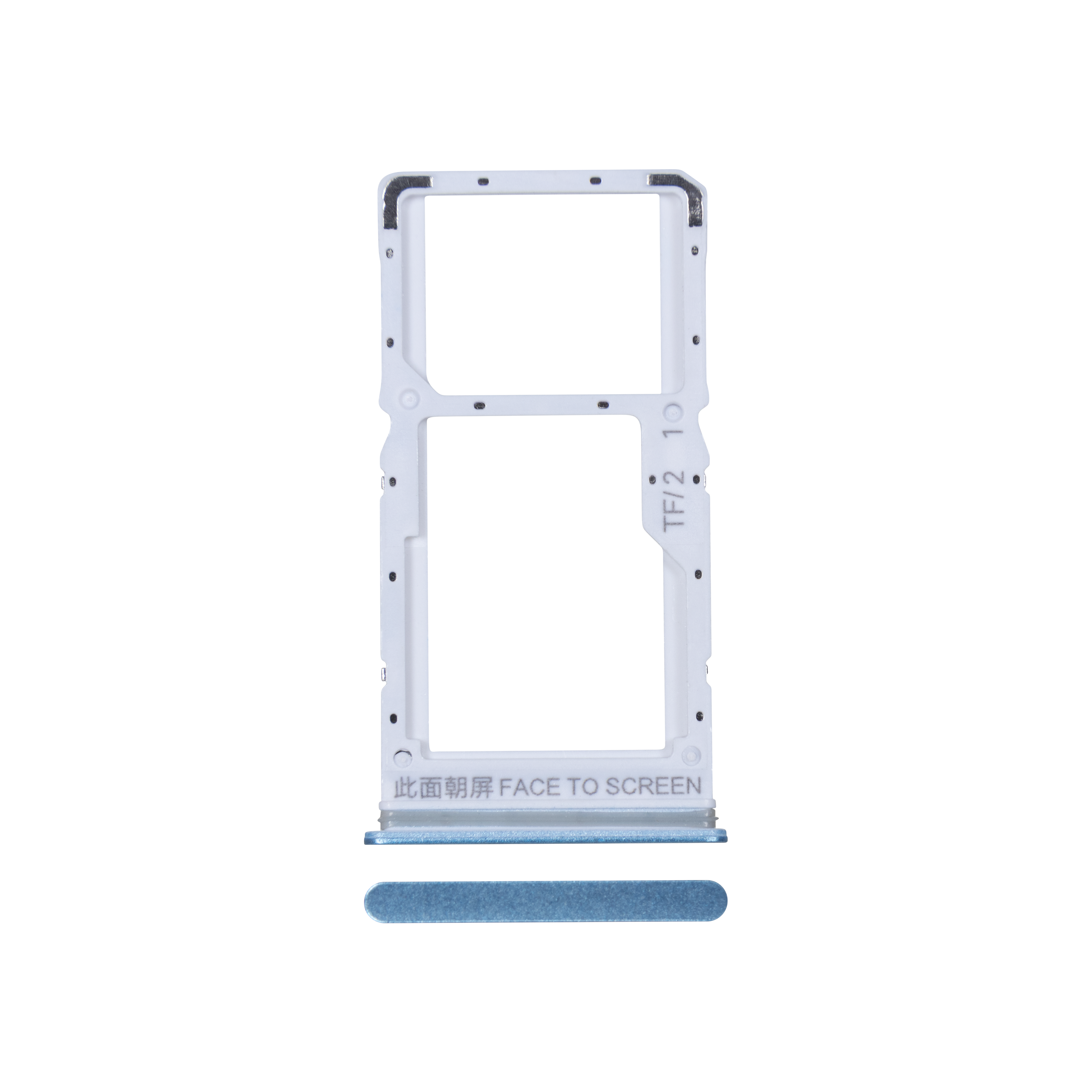 Xiaomi Poco X5 5G, Redmi Note 12 5G Sim kaarthouder blauw OEM