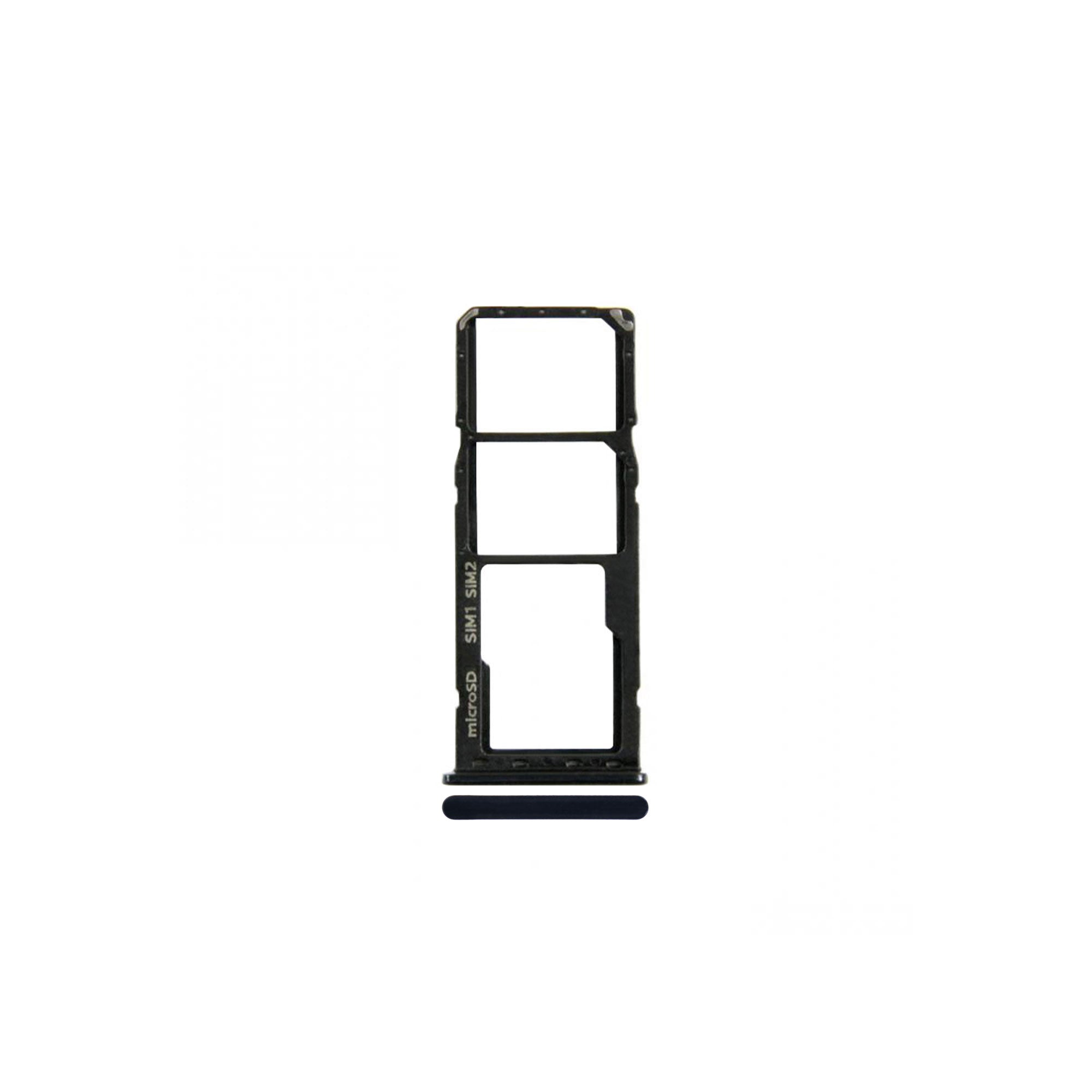 Samsung Galaxy A50 A505F, A30 A305F, A20 A205F Sim kaarthouder zwart OEM