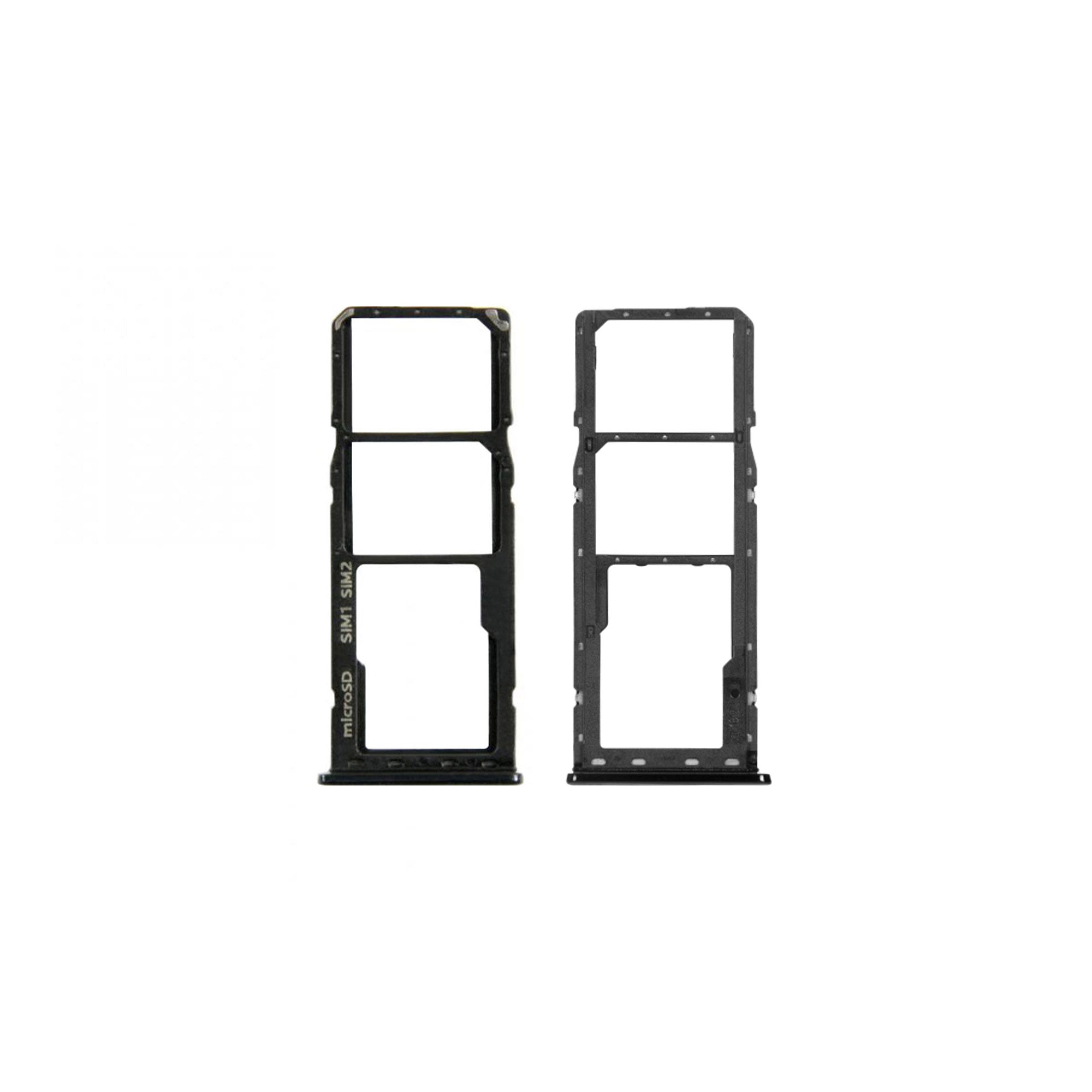 Samsung Galaxy A50 A505F, A30 A305F, A20 A205F Sim kaarthouder zwart OEM