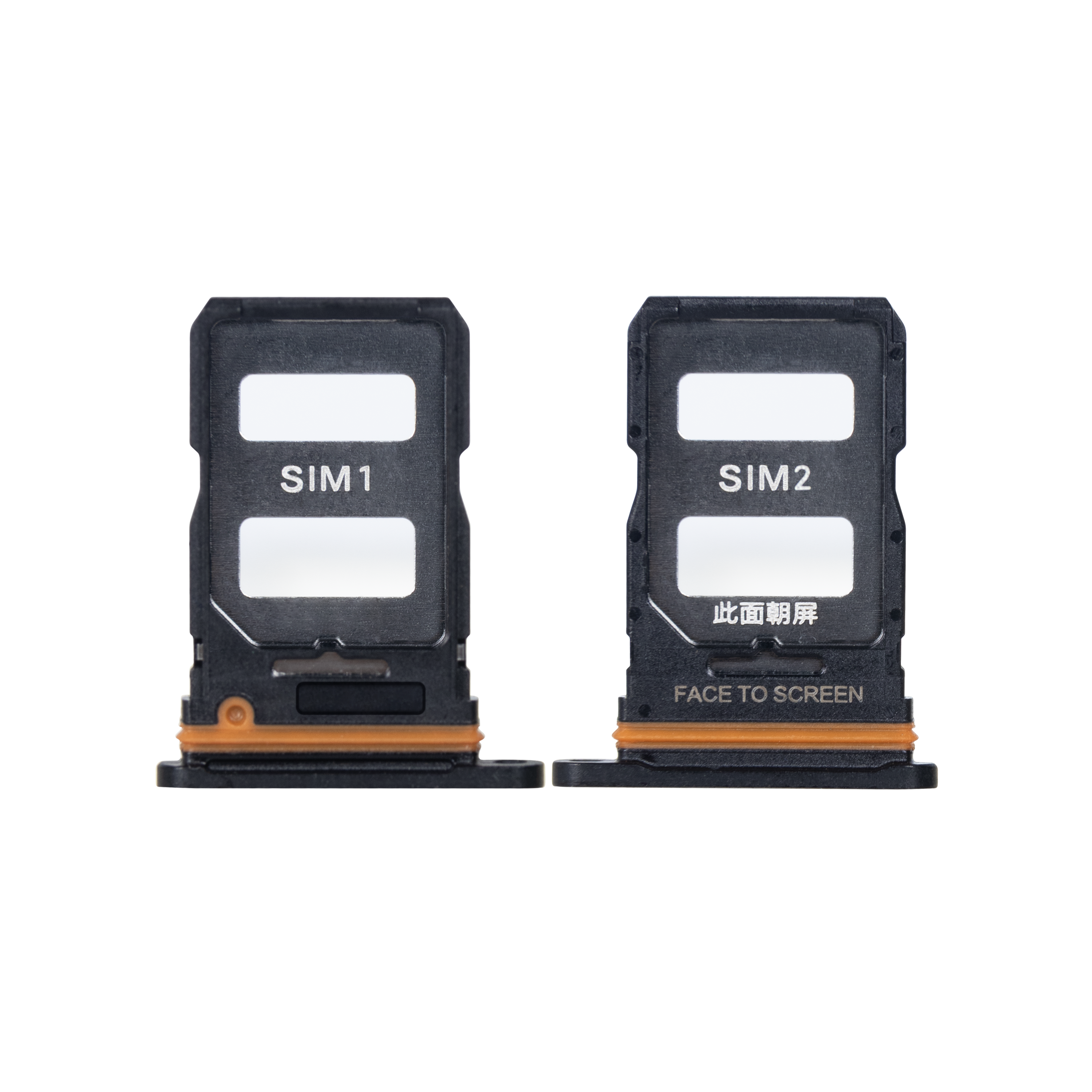 Xiaomi Poco F4 5G Sim Kaarthouder Nacht Zwart OEM