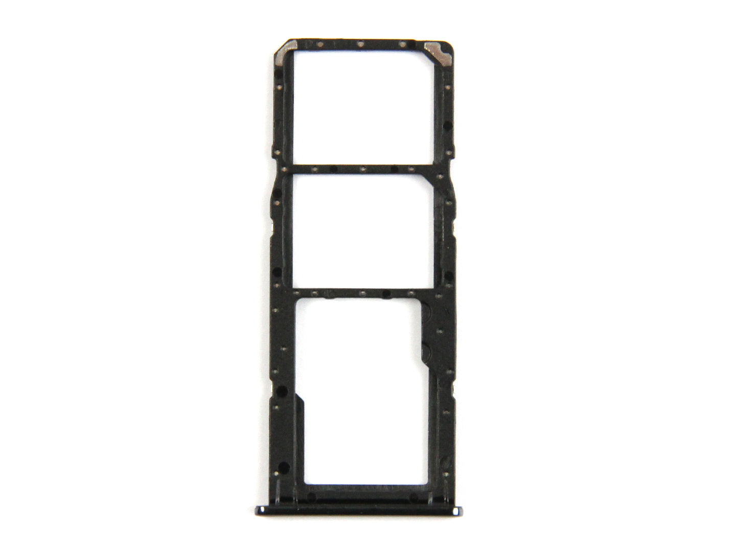 Samsung Galaxy A71 A715F Sim Kaarthouder Prism Crush Zwart OEM