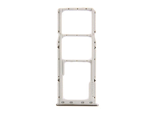 Samsung Galaxy A71 A715F Sim kaarthouder Prism Crush Zilver OEM