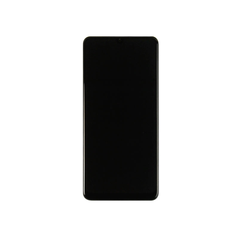 Samsung Galaxy M22 M225F Beeldscherm en Digitizer met Frame Zwart Service Pack