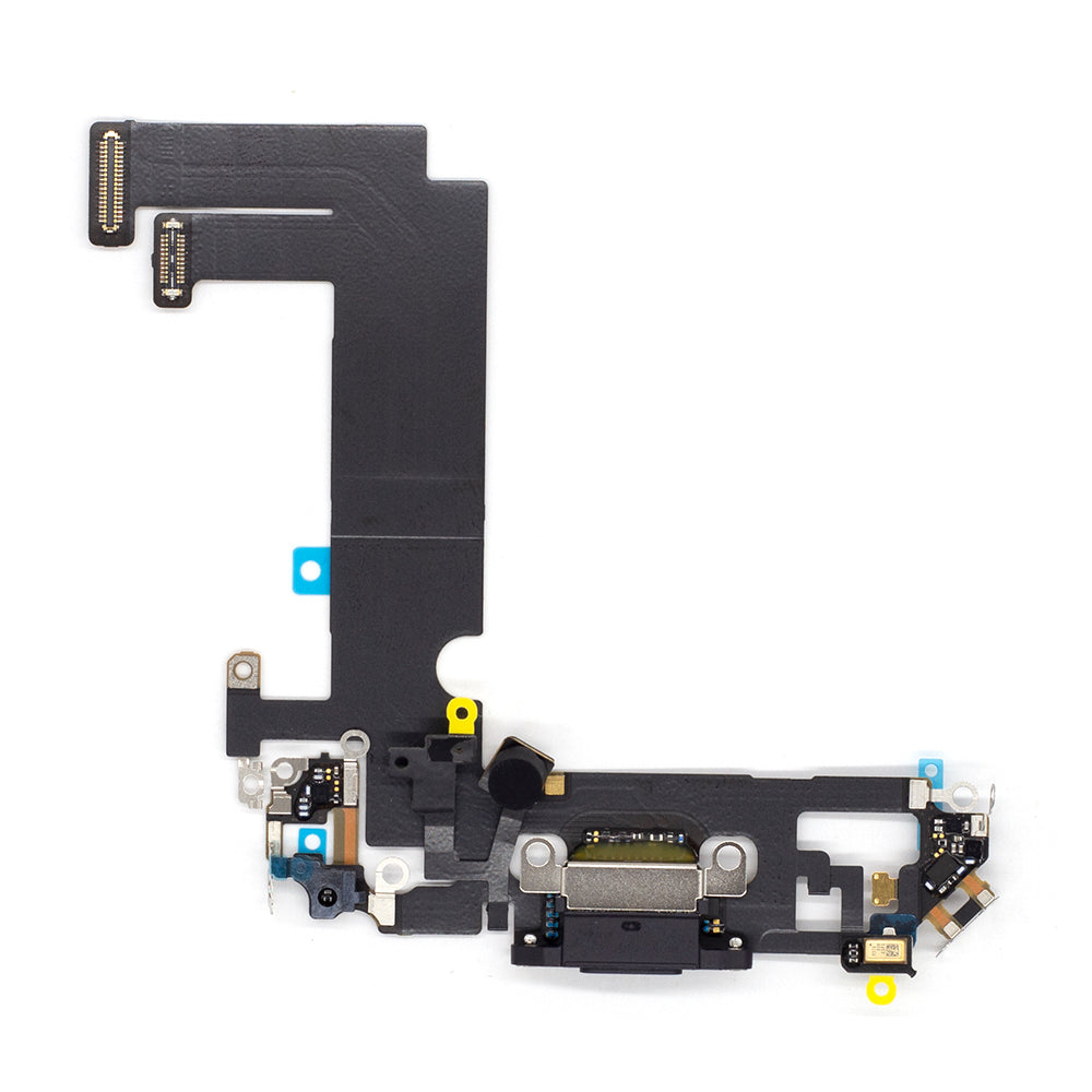 For Apple iPhone 12 Mini Systeem Opladen Flex Zwart Getrokken