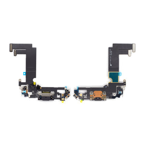 For Apple iPhone 12 Mini Systeem Opladen Flex Zwart Getrokken