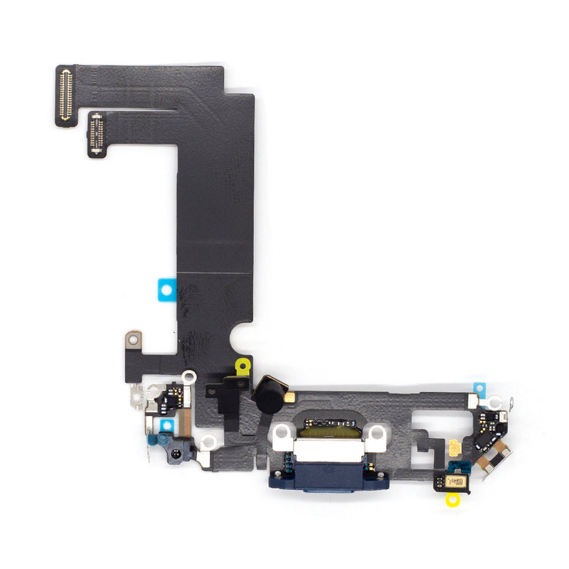 For Apple iPhone 12 Mini Systeem Opladen Flex Blauw Getrokken