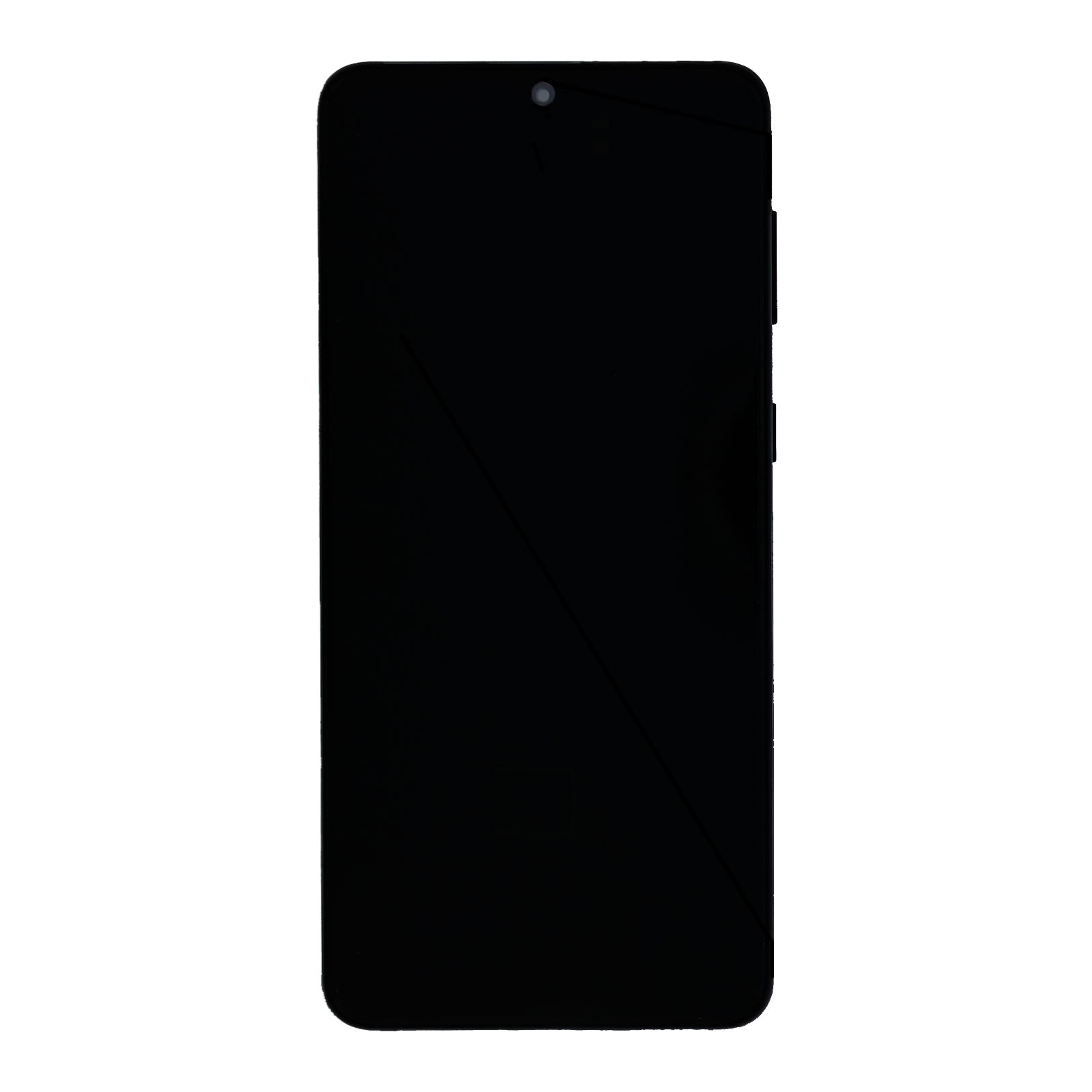 Samsung Galaxy S21 Plus 5G G996B Beeldscherm en Digitizer met Frame Fantoomzwart Service Pack