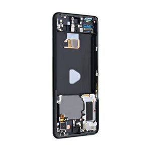Samsung Galaxy S21 Plus 5G G996B Beeldscherm en Digitizer met Frame Fantoomzwart Service Pack