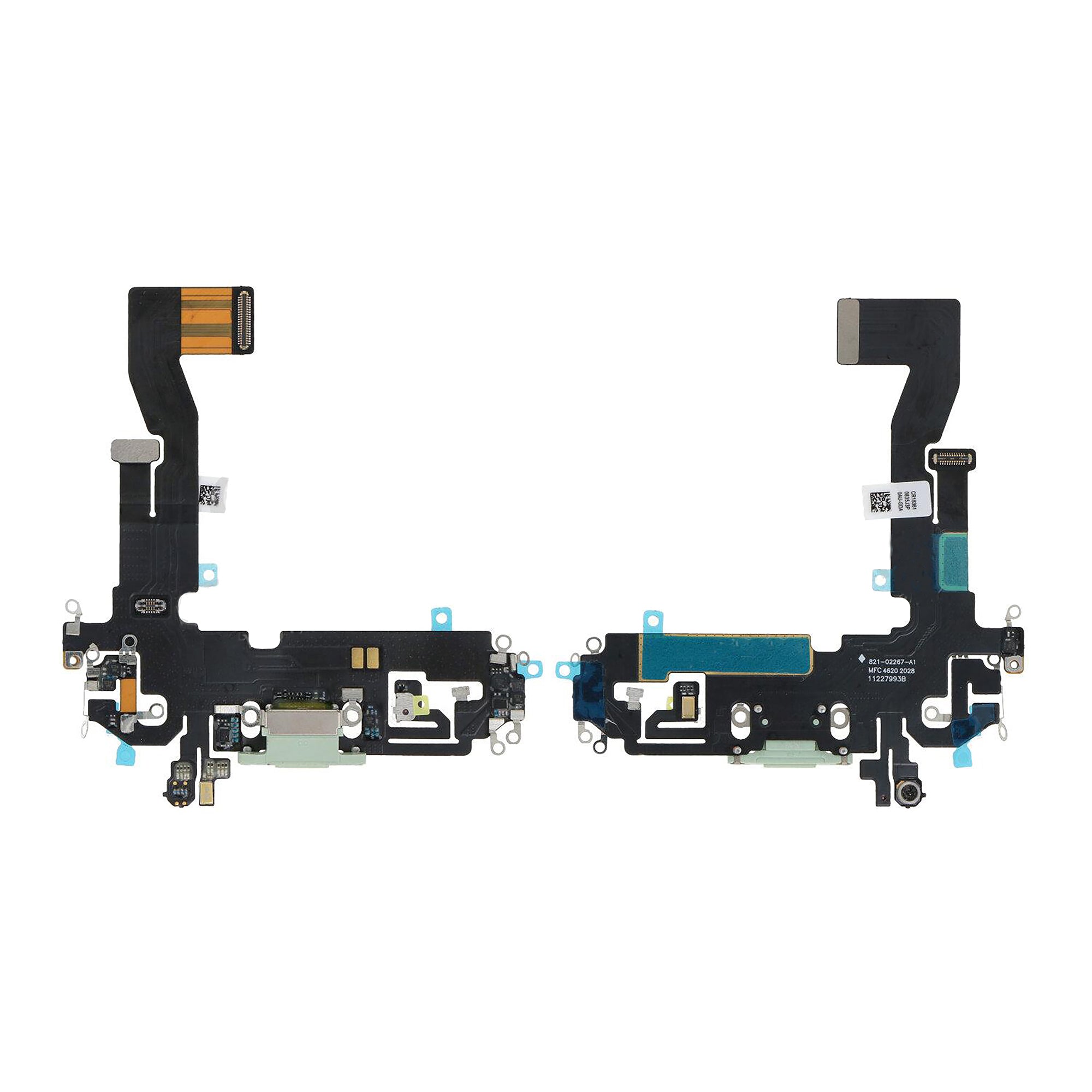 For Apple iPhone 12 Systeem Opladen Flex Groen Getrokken