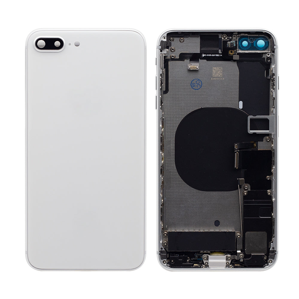 For Apple 8 Plus behuizing met kleine onderdelen wit OEM
