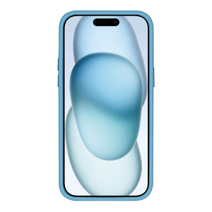 Rixus Classic 03 Case With MagSafe Compatible For Apple iPhone 14 Light Blue