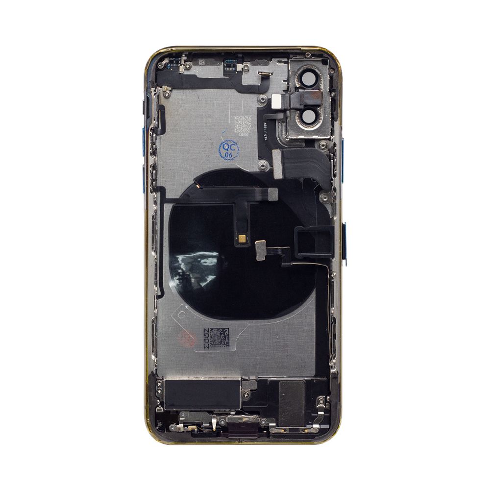 For Apple XS-behuizing met kleine onderdelen, zwart OEM