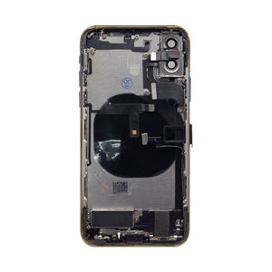 For Apple XS-behuizing met kleine onderdelen, zwart OEM