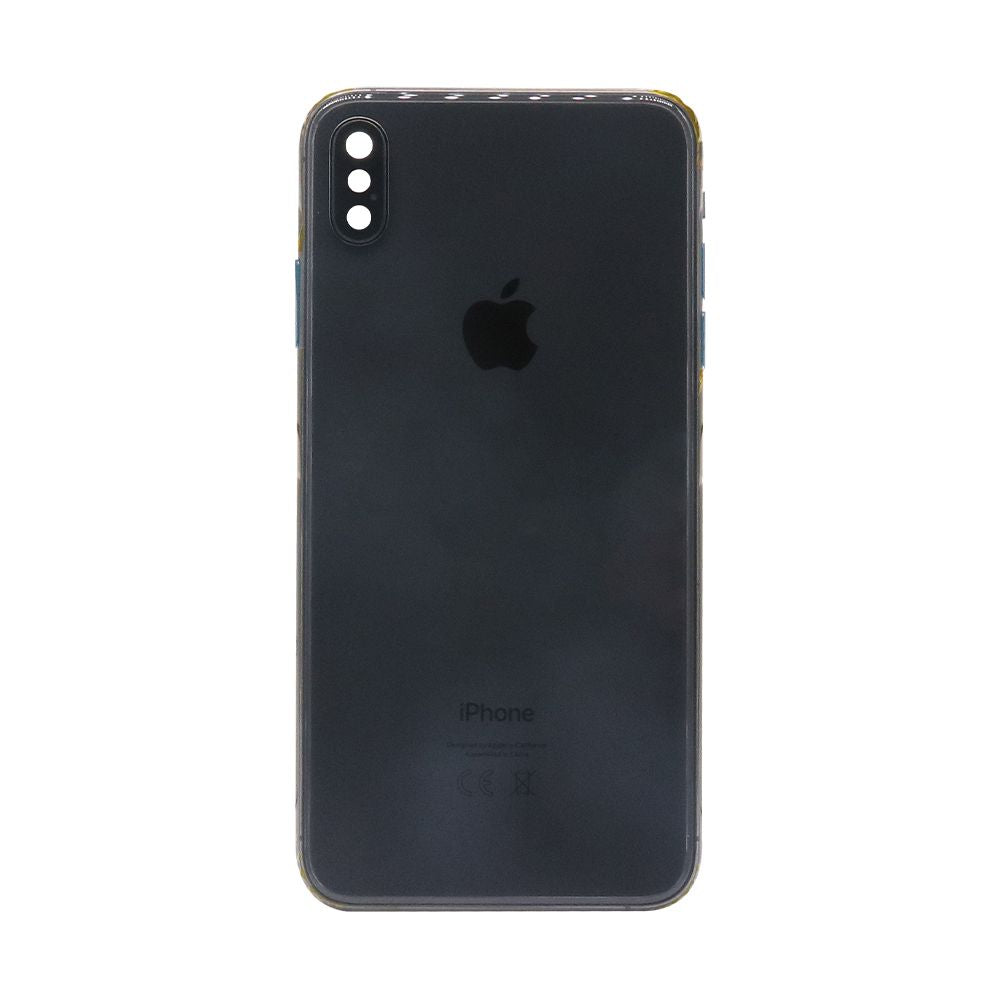 For Apple XS Max behuizing met kleine onderdelen zwart OEM