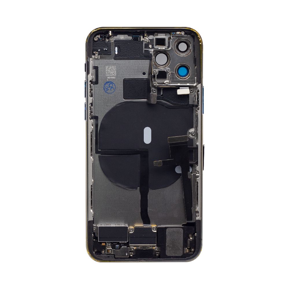 For Apple 11 Pro-behuizing met kleine onderdelen, zwart OEM