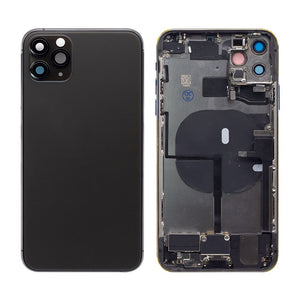 For Apple 11 Pro Max behuizing met kleine onderdelen zwart OEM