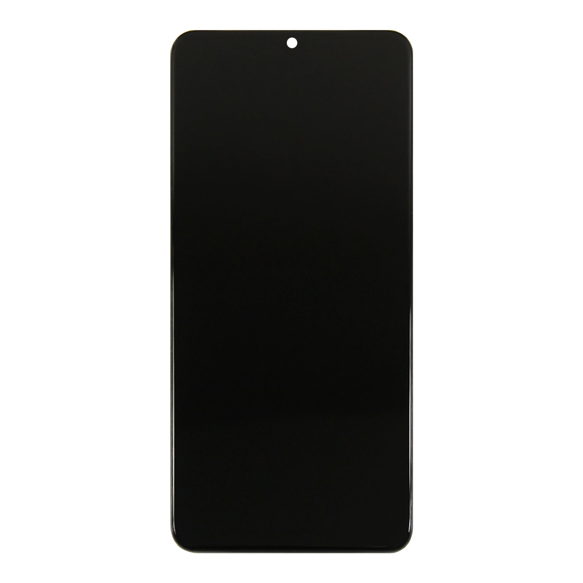 Samsung Galaxy A20s A207F Beeldscherm en Digitizer met Frame Zwart Service Pack
