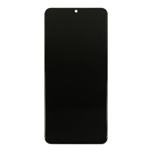 Samsung Galaxy A20s A207F Beeldscherm en Digitizer met Frame Zwart Service Pack