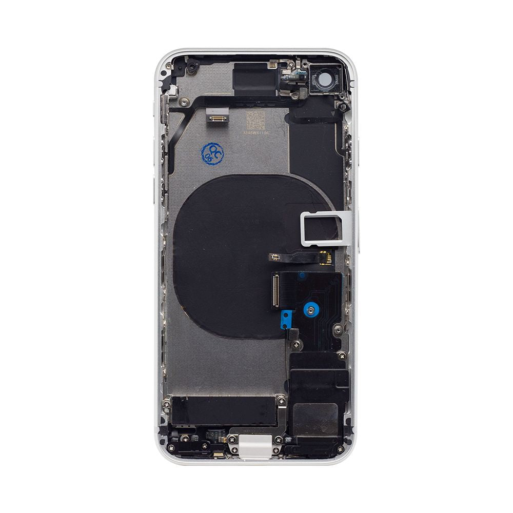 For Apple 8 behuizing met kleine onderdelen wit OEM