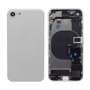 For Apple 8 behuizing met kleine onderdelen wit OEM