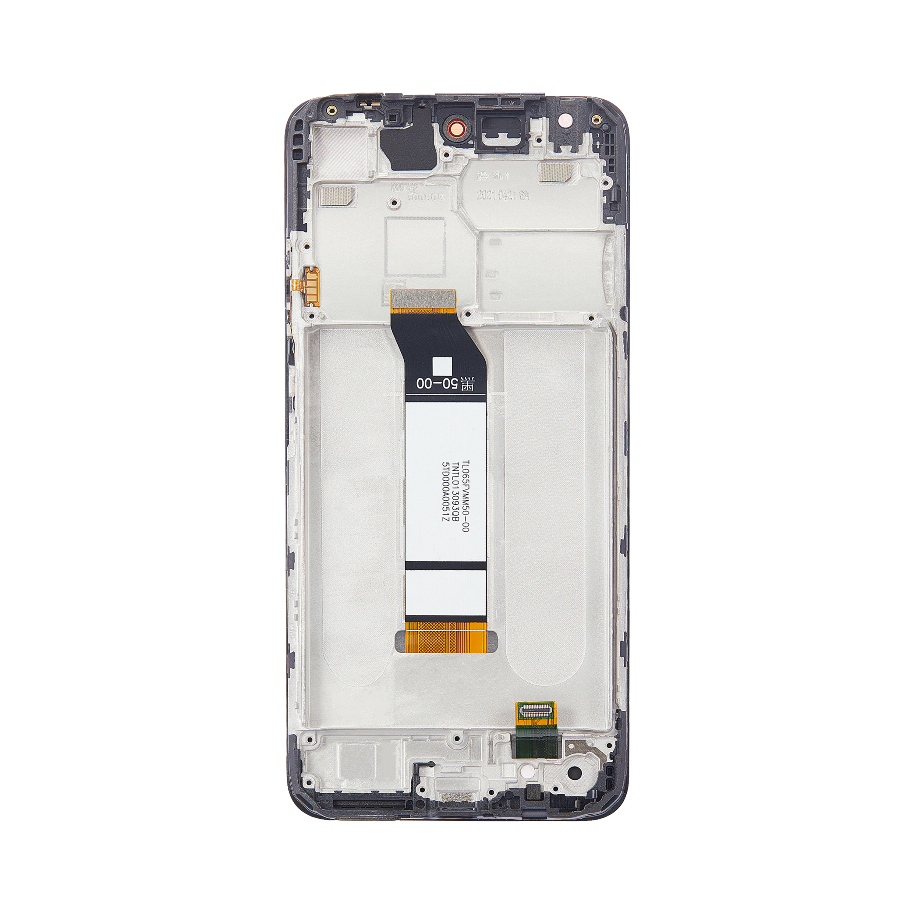 Xiaomi Redmi Note 10 5G, Poco M3 Pro 5G scherm en Digitizer met frame grafiet grijs OEM