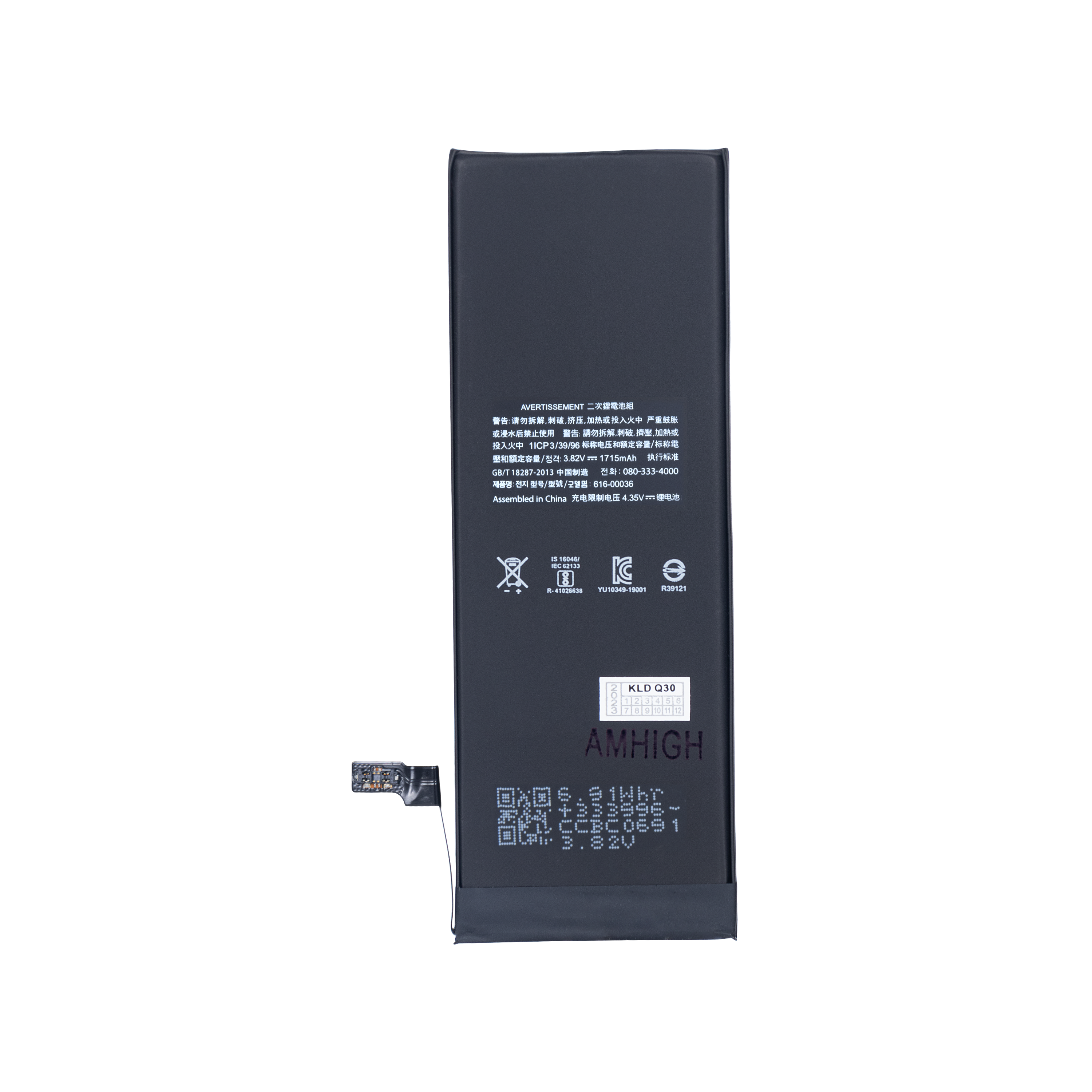 For Apple 6S-batterij met ZY-chip OEM