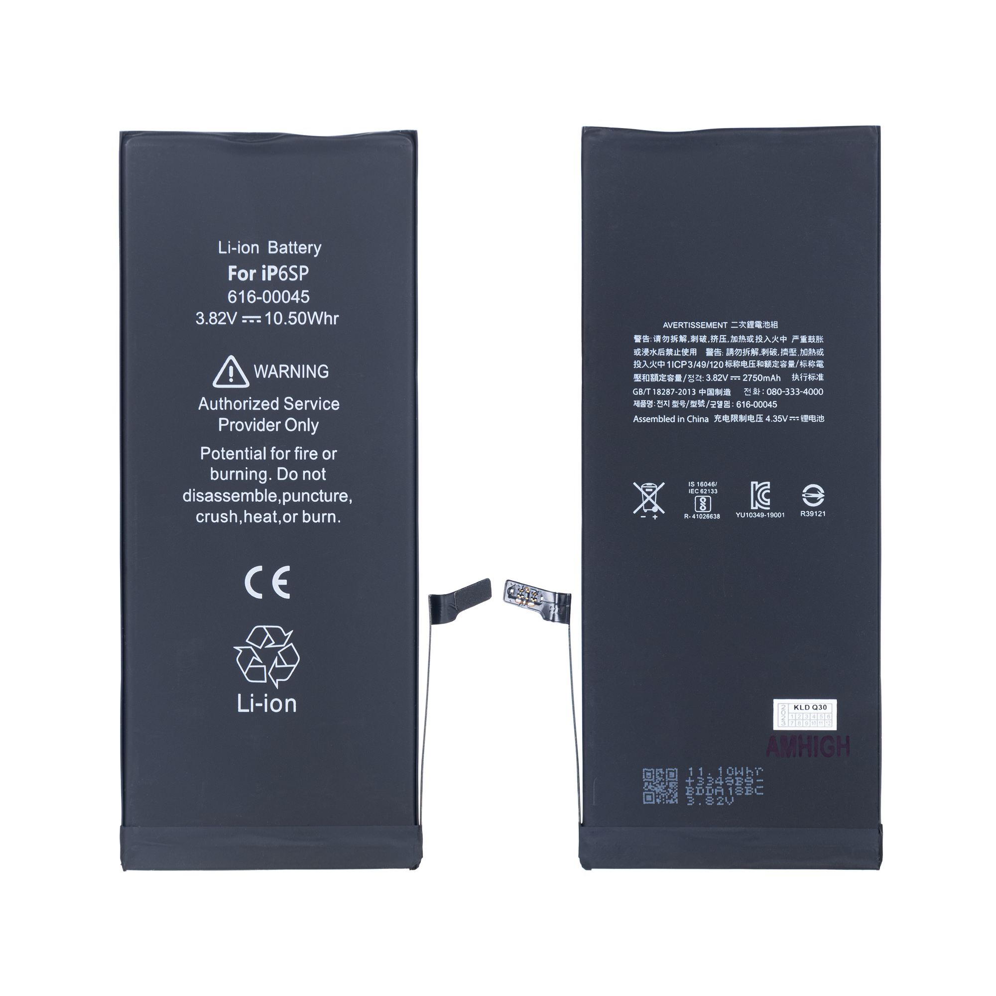For Apple 6S Plus-batterij met ZY-chip OEM