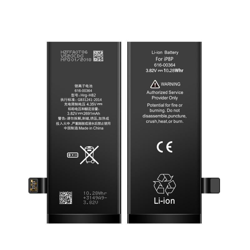 For Apple 8 Plus-batterij met ZY-chip OEM