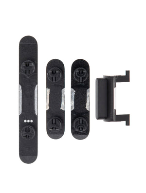 For Apple XR zijknopset zwart OEM (4 stuks)