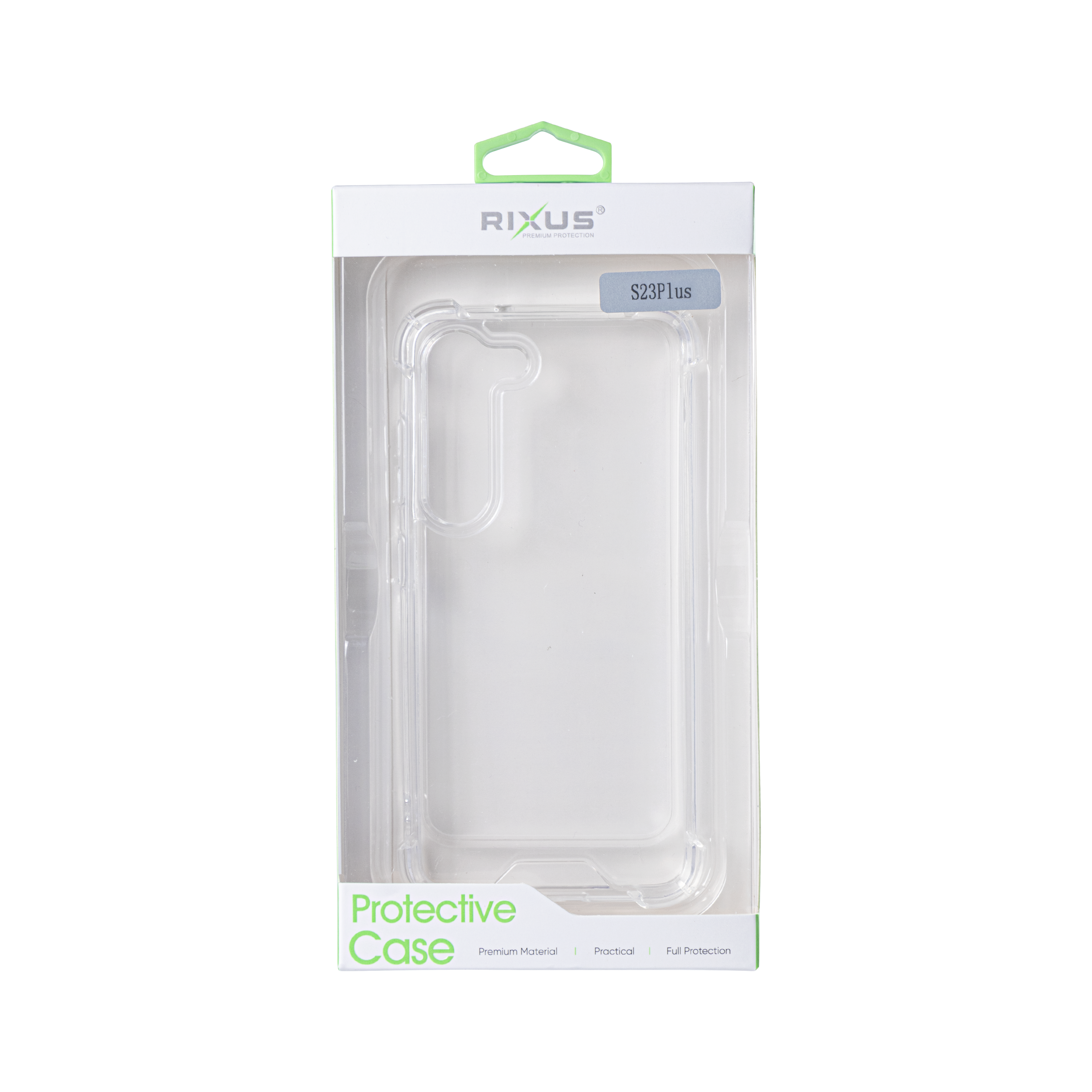 Rixus Anti-Barst Hoesje Voor Samsung Galaxy S23 Plus Transparant