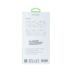 Rixus Anti-Barst Hoesje Voor Samsung Galaxy S23 Plus Transparant