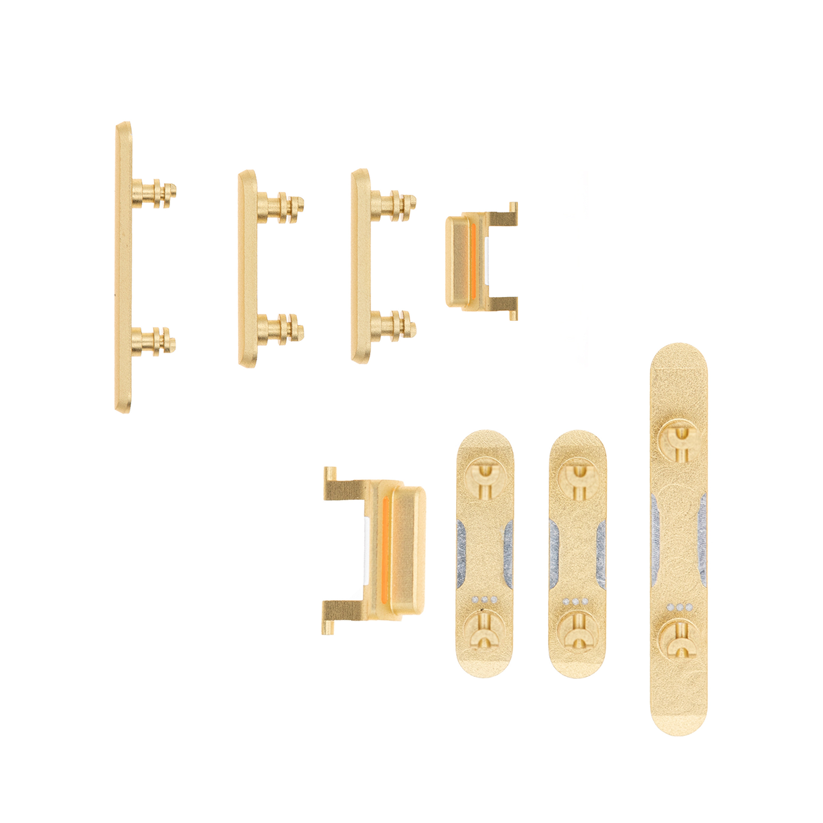 For Apple XR zijknopenset geel OEM (4 stuks)