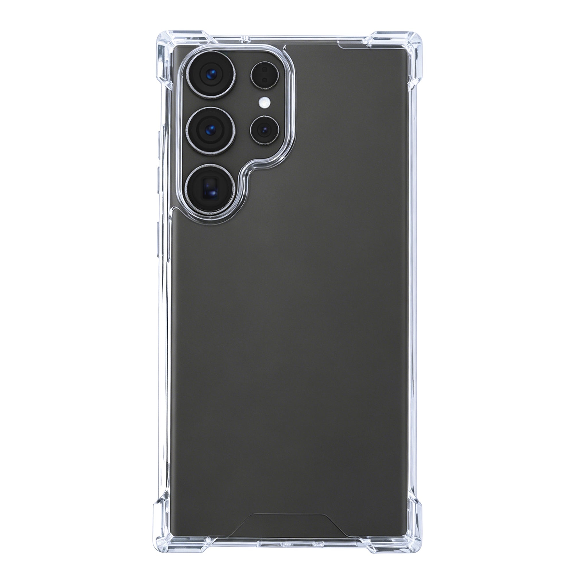 Rixus Anti-Barst Hoesje Voor Samsung Galaxy S23 Ultra Transparant