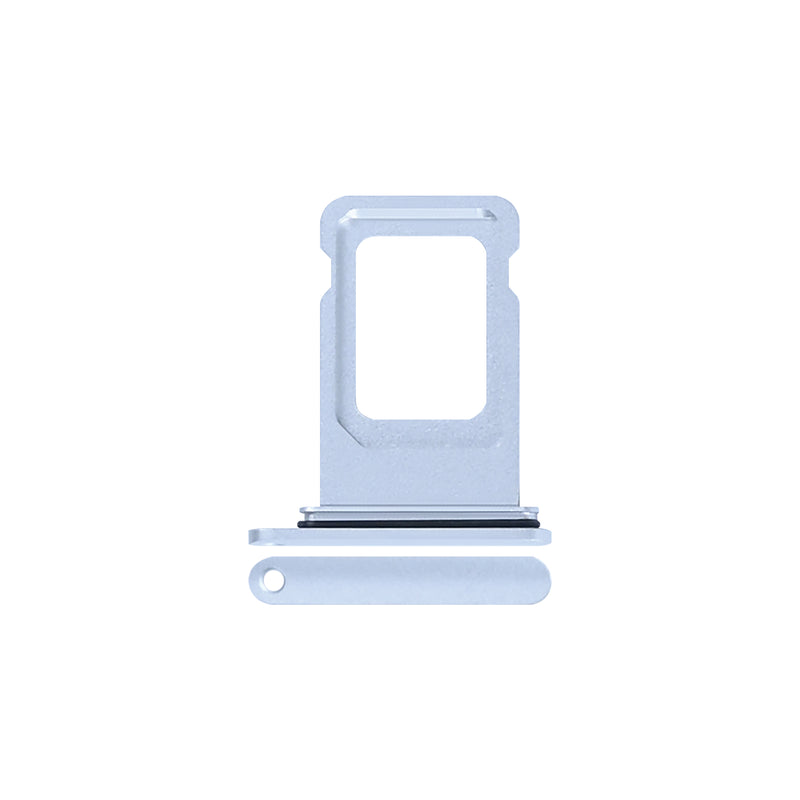 For Apple iPhone XR Sim Kaarthouder Wit Getrokken