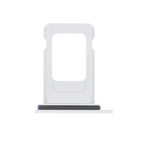 For Apple iPhone XR Sim Kaarthouder Wit Getrokken