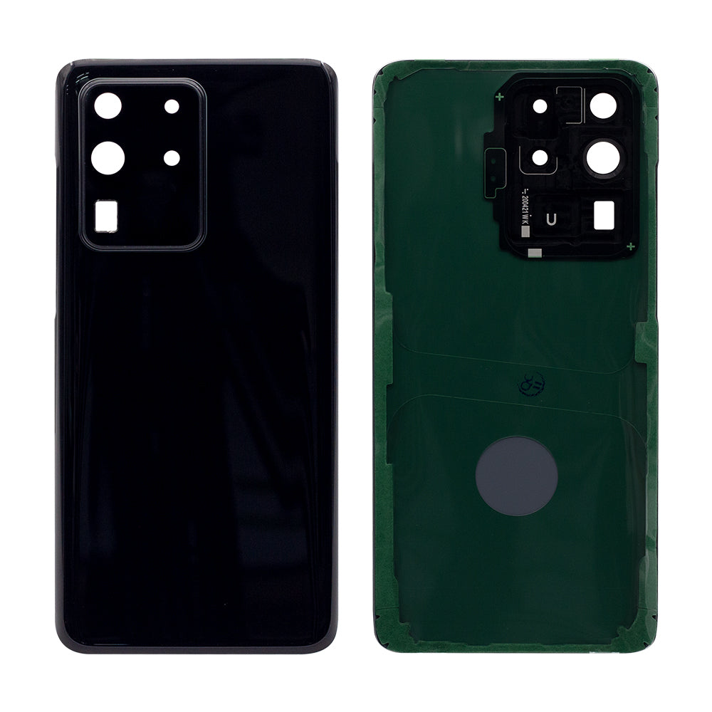 Samsung Galaxy S20 Ultra G988B achterkant met lens Cosmic Black OEM