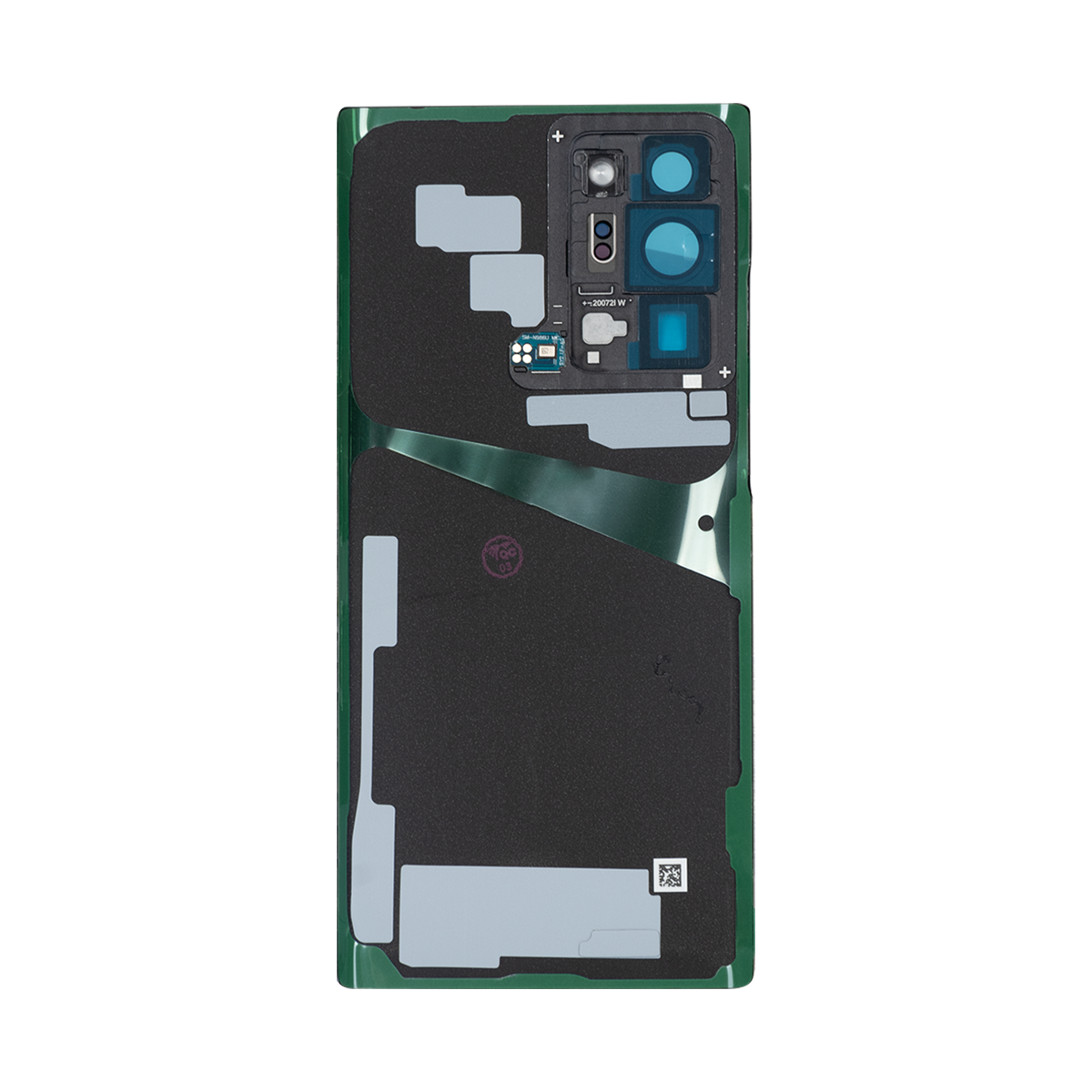 Samsung Galaxy Note 20 Ultra N985F, N986B achterkant met lens Mystic White OEM