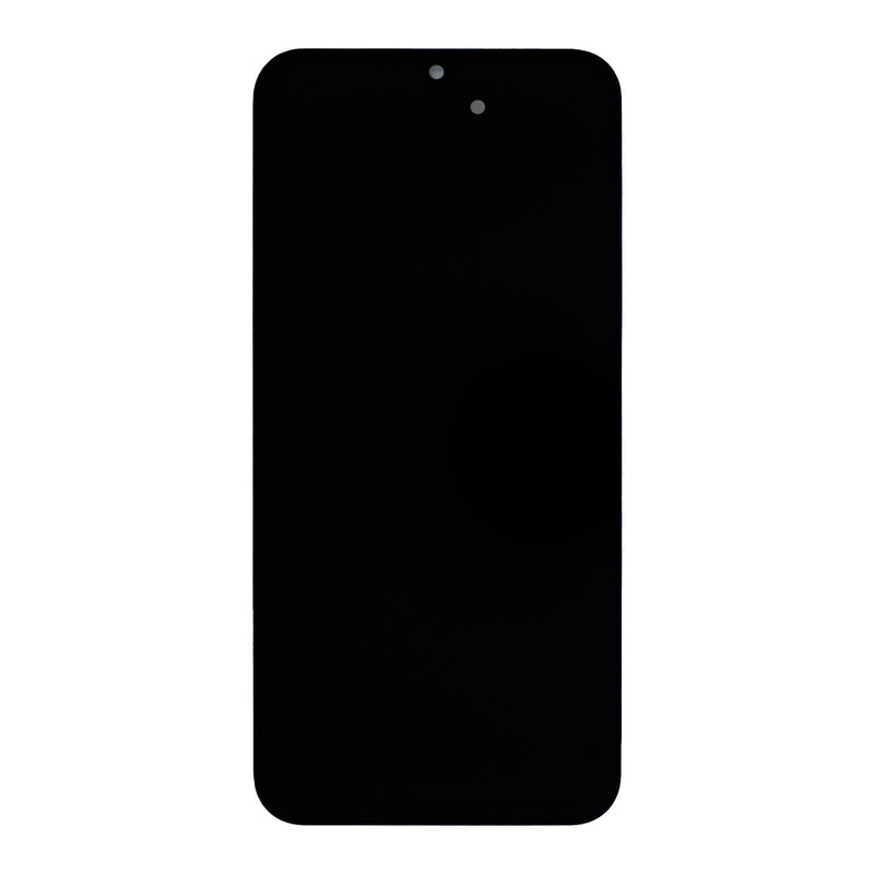 Samsung Galaxy A15 A155F, A15 5G A156B Beeldscherm en Digitizer met Frame Zwart Service Pack