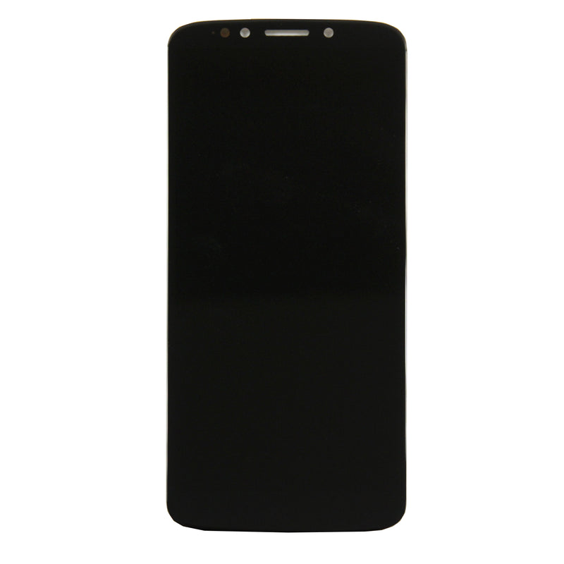 Motorola Moto E5-scherm en digitizer zonder frame, zwart, OEM