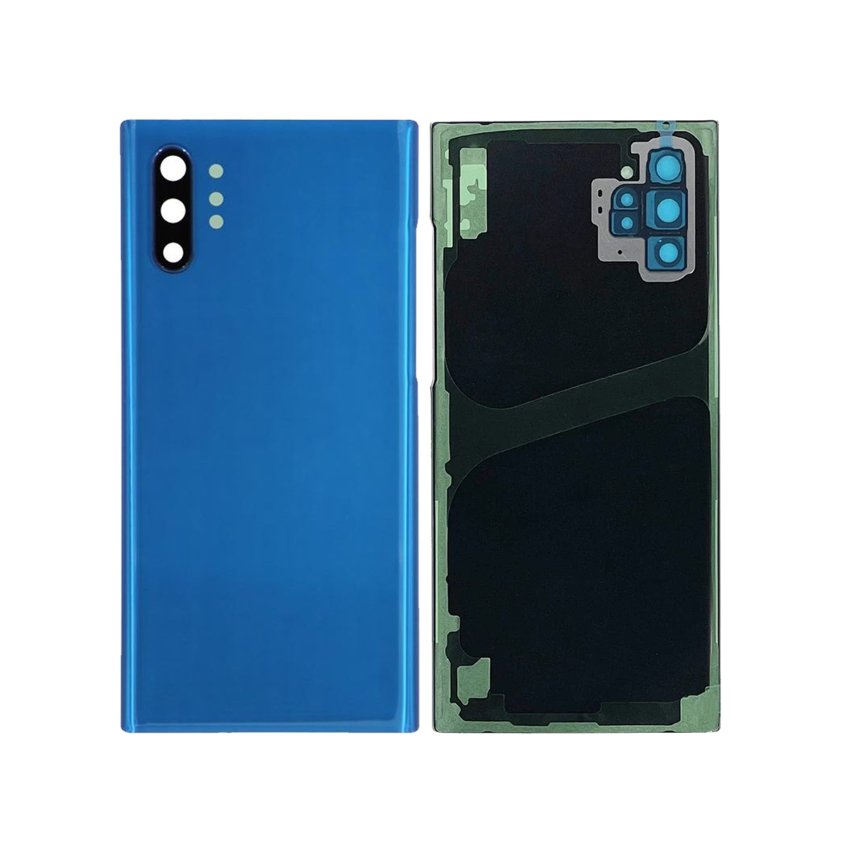 Samsung Galaxy Note 10 Plus N975F achterkant met lens Aura Blue OEM