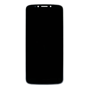 Motorola Moto E5 Plus-scherm en digitizer zonder frame, zwart, OEM