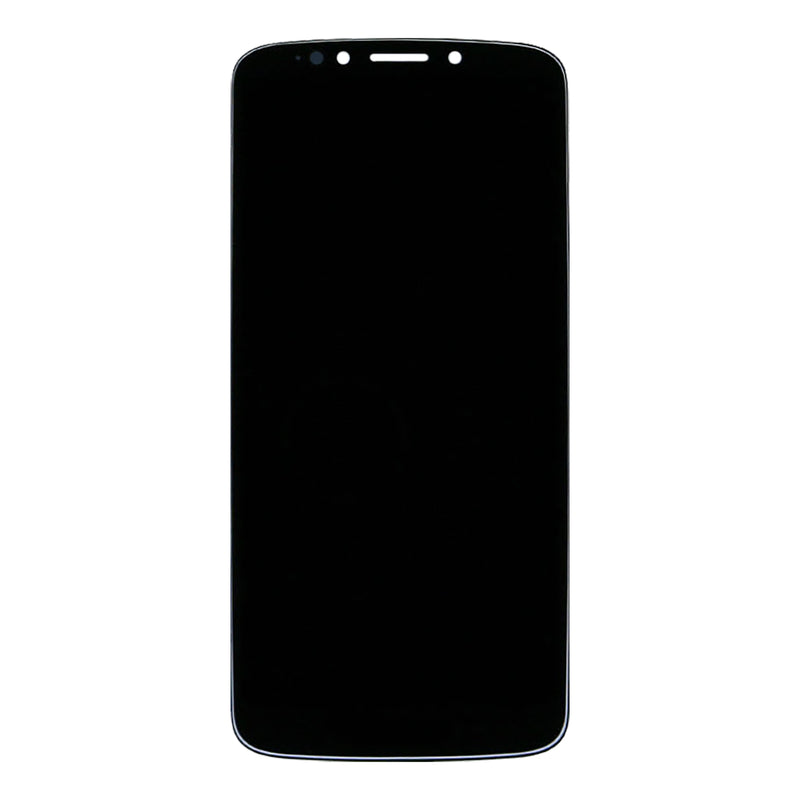 Motorola Moto E5 Plus-scherm en digitizer zonder frame, zwart, OEM