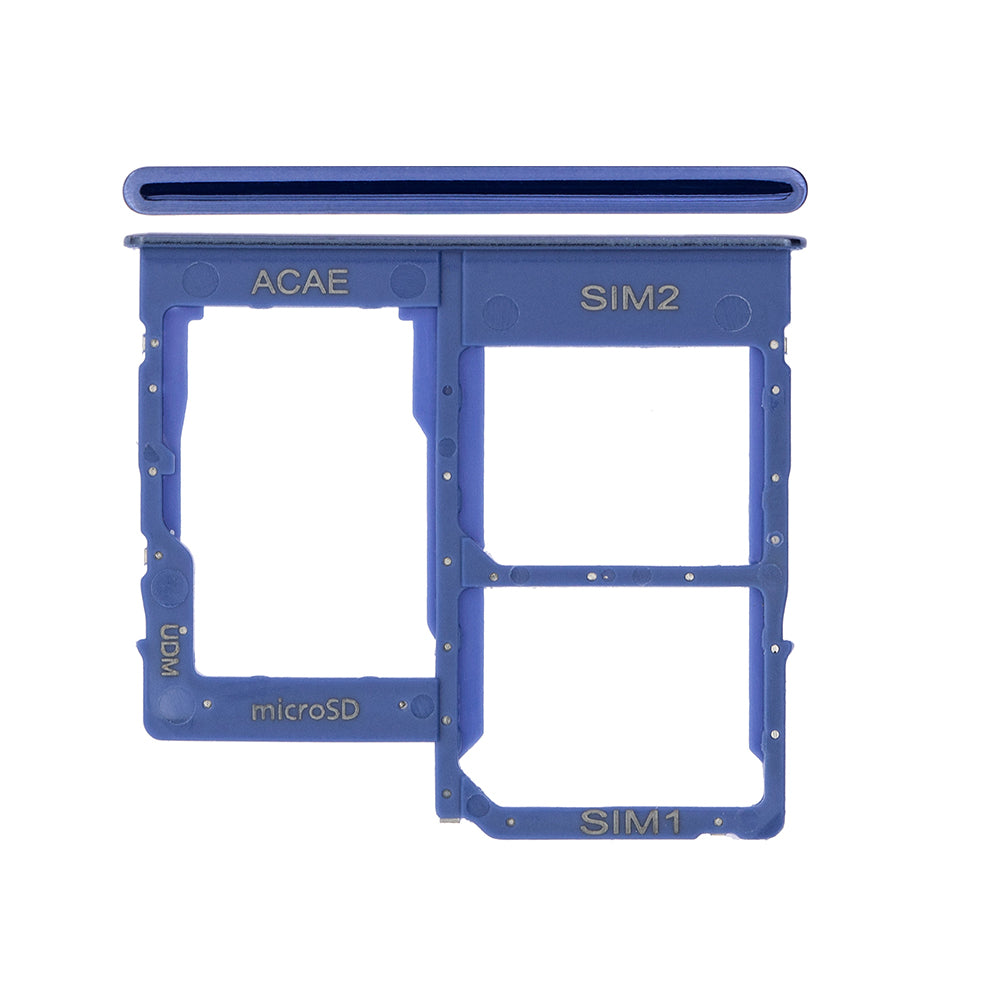 Samsung Galaxy A31 A315F Sim Kaarthouder Prism Crush Blauw Origineel
