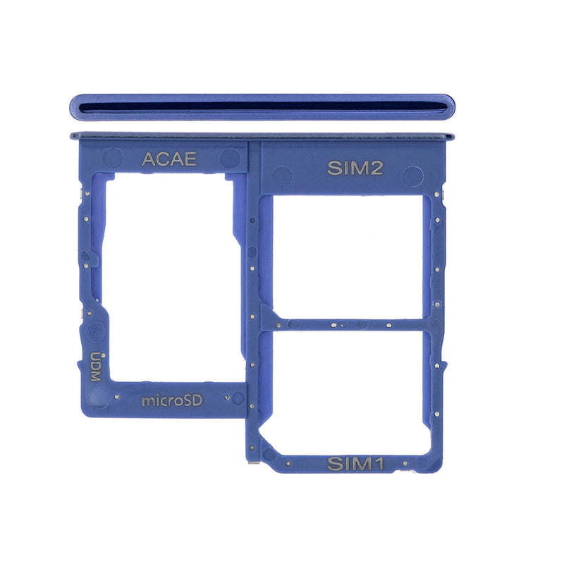 Samsung Galaxy A31 A315F Sim Kaarthouder Prism Crush Blauw Origineel